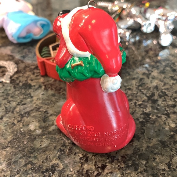 Ornament Bundle: Clifford, Frozen’s Elsa, Unicorn, Pewter Heart, Nativity - Picture 3 of 10